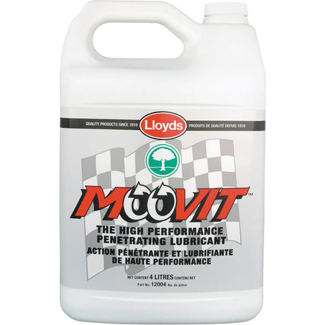 Moovit High Performance Lubricant, Jug, 4 L