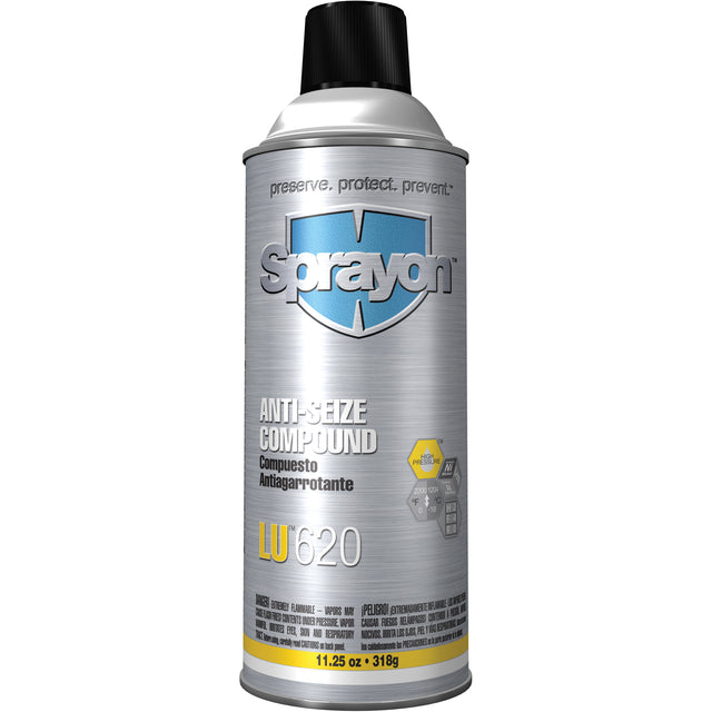 LU620 Anti-Seize Compound, 454 g, Aerosol Can, 2200°F (1204°C) Max. Temp