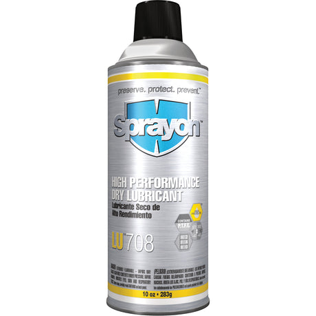 LU708 High Performance Dry Lubricant, Aerosol Can