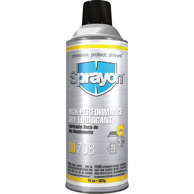 LU708 High Performance Dry Lubricant, Aerosol Can
