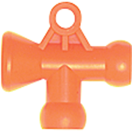 T-Fittings, 1-33/100" L x 1-33/100" W x 1-59/200" H