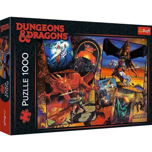 PUZZLE - DUNGEON & DRAGONS - THE ORIGINS OF DUNGEONS & DRAGONS - 1000pcs (Case of 6)