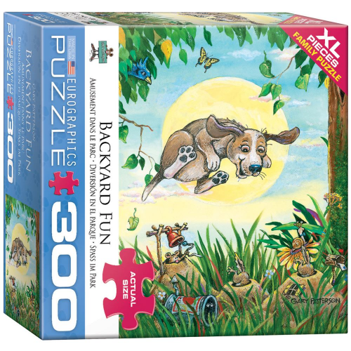 PUZZLE - BACKYARD FUN - 300pc (Case of 12)