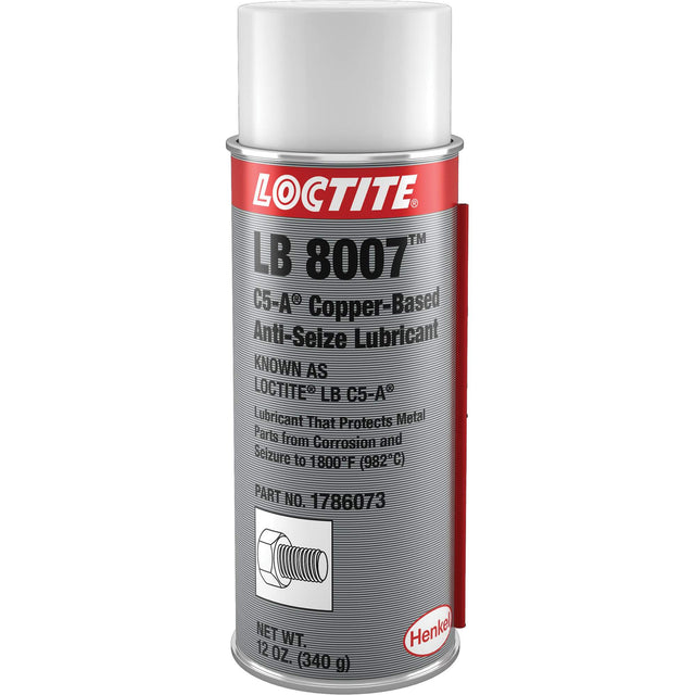 LB 8007 Copper Based Anti-Seize, 340 g, Aerosol Can, 1800°F (982°C) Max Temp.