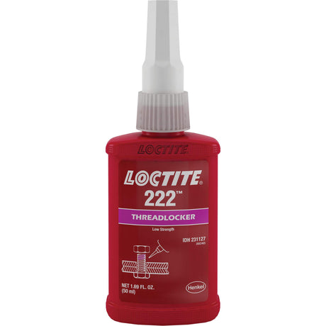 222 Threadlocker, Purple, Low, 50 ml, Bottle