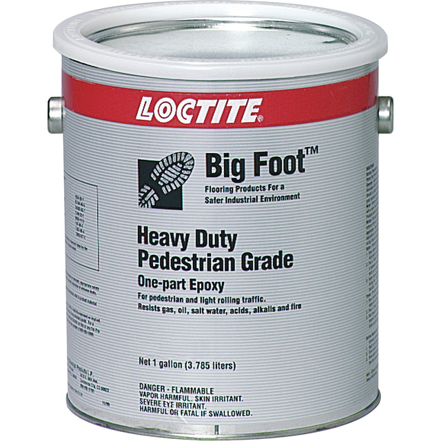 Big Foot™ Heavy-Duty Pedestrian Grade Anti-Slip Floor Coating, 1 gal., Epoxy-Based, Black