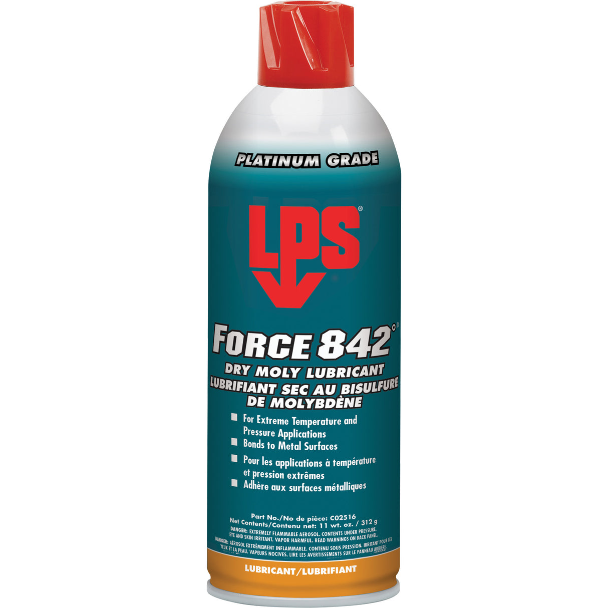 Force 842°® Dry Moly Lubricant, Aerosol Can