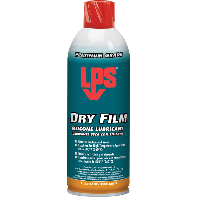 Dry Film Silicone Lubricant, Aerosol Can