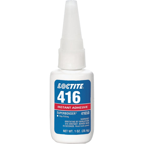 416™ Super Bonder® Instant Adhesive, Clear, Bottle, 1 oz.