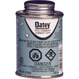 PVC Medium-Duty Cement, 473 ml, Brush-Top Can, Grey