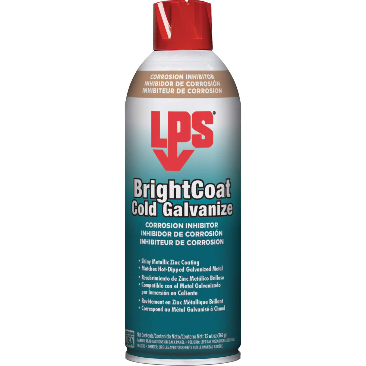 Bright Coat Cold Galvanised Corrosion Inhibitors, Aerosol Can