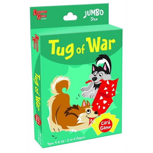 12pc CARDS ASST { Go Fish/Crazy 8's/Old Maid/Tug of War } (Case of 12)