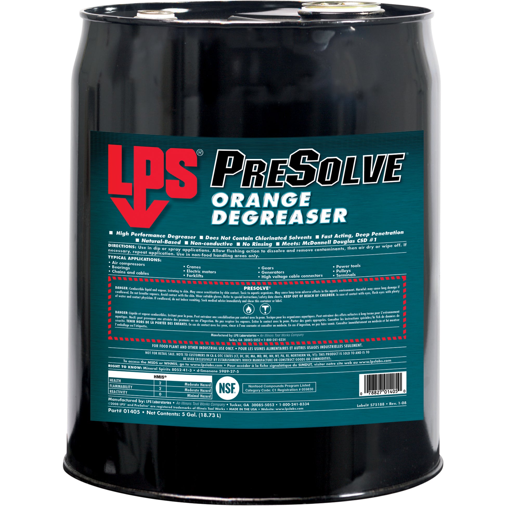 PreSolve® Orange Degreaser, Pail