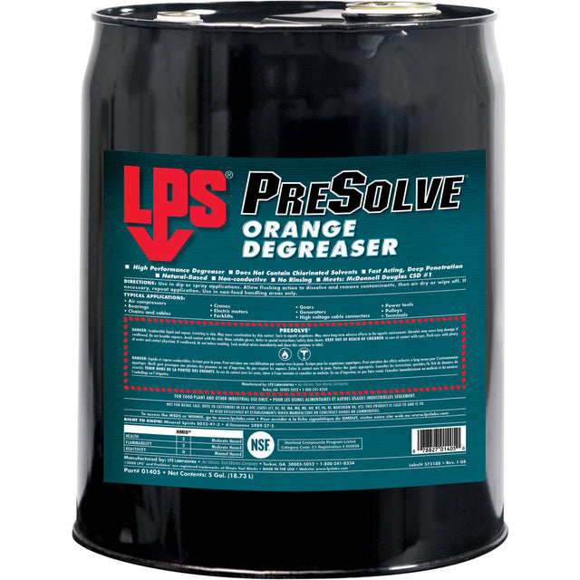 PreSolve® Orange Degreaser, Pail