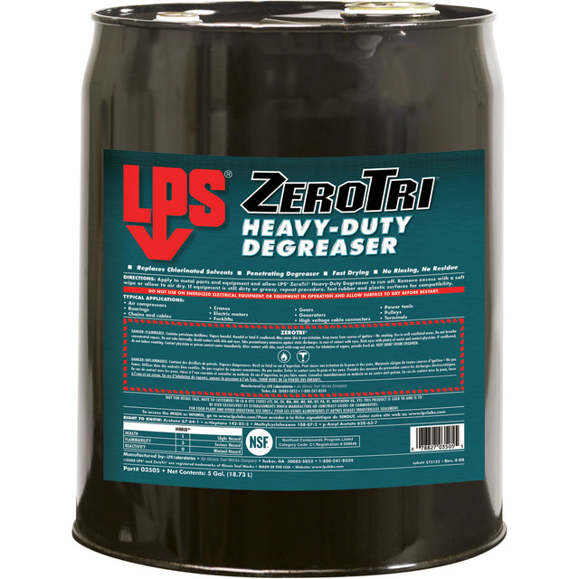 ZeroTri® Heavy-Duty Degreaser, Pail