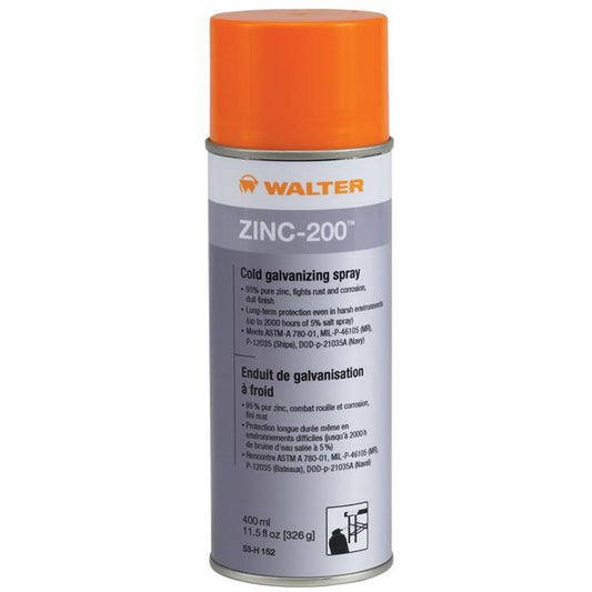 Zinc-200™ Cold Galvanizing Spray, Aerosol Can