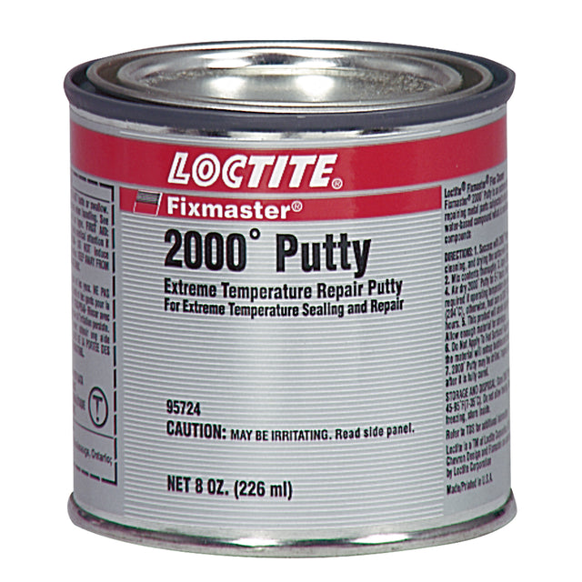 Fixmaster® 2000° Putty, 8 oz., Cartridge, Silver