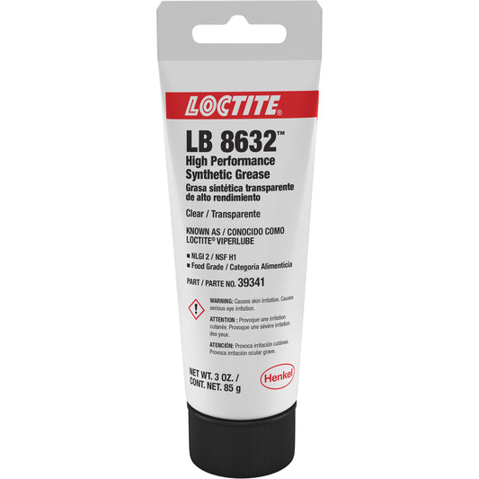 ViperLube® High Performance Clear Synthetic Grease, 3 oz., Tube