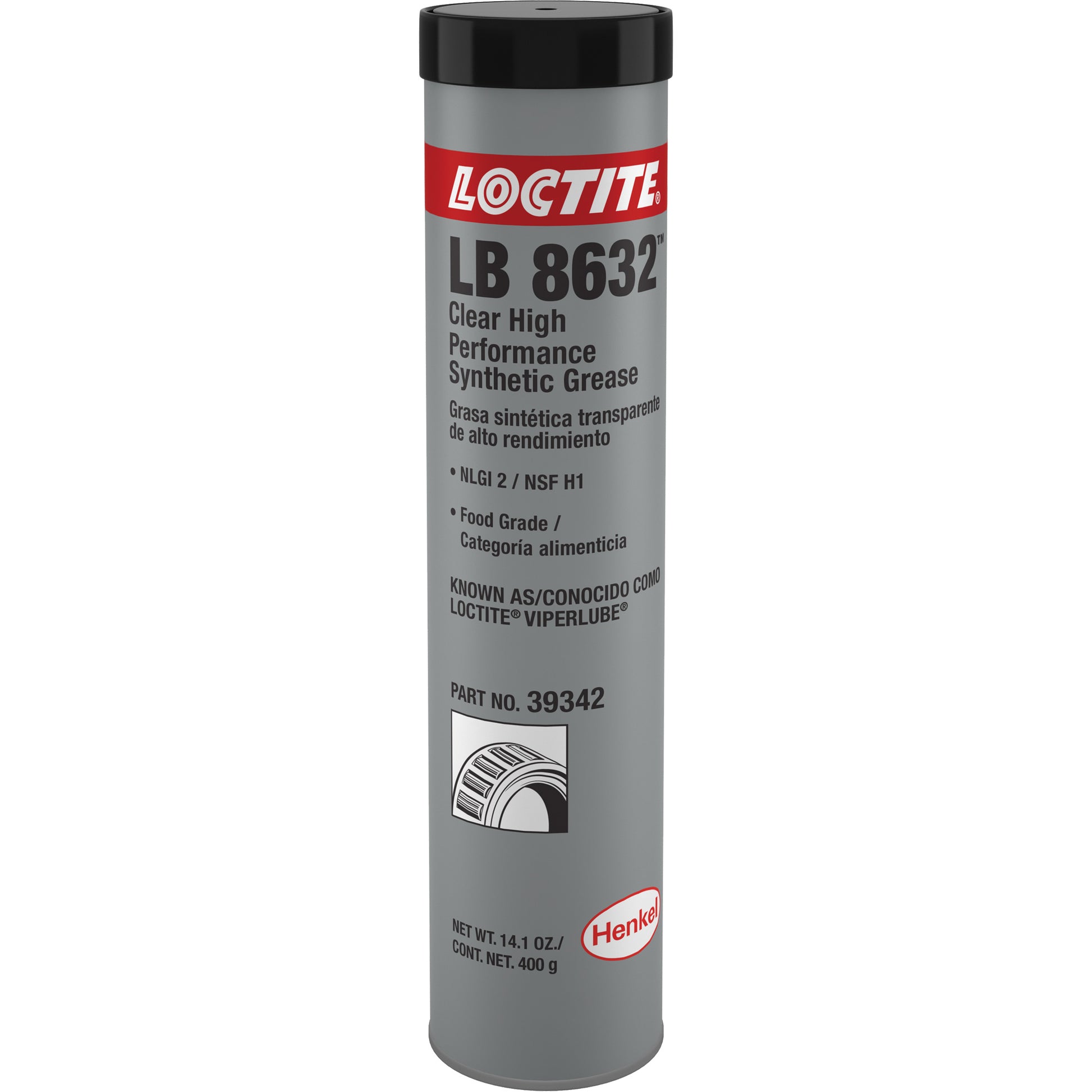 ViperLube® High Performance Synthetic Grease, 400 g, Cartridge