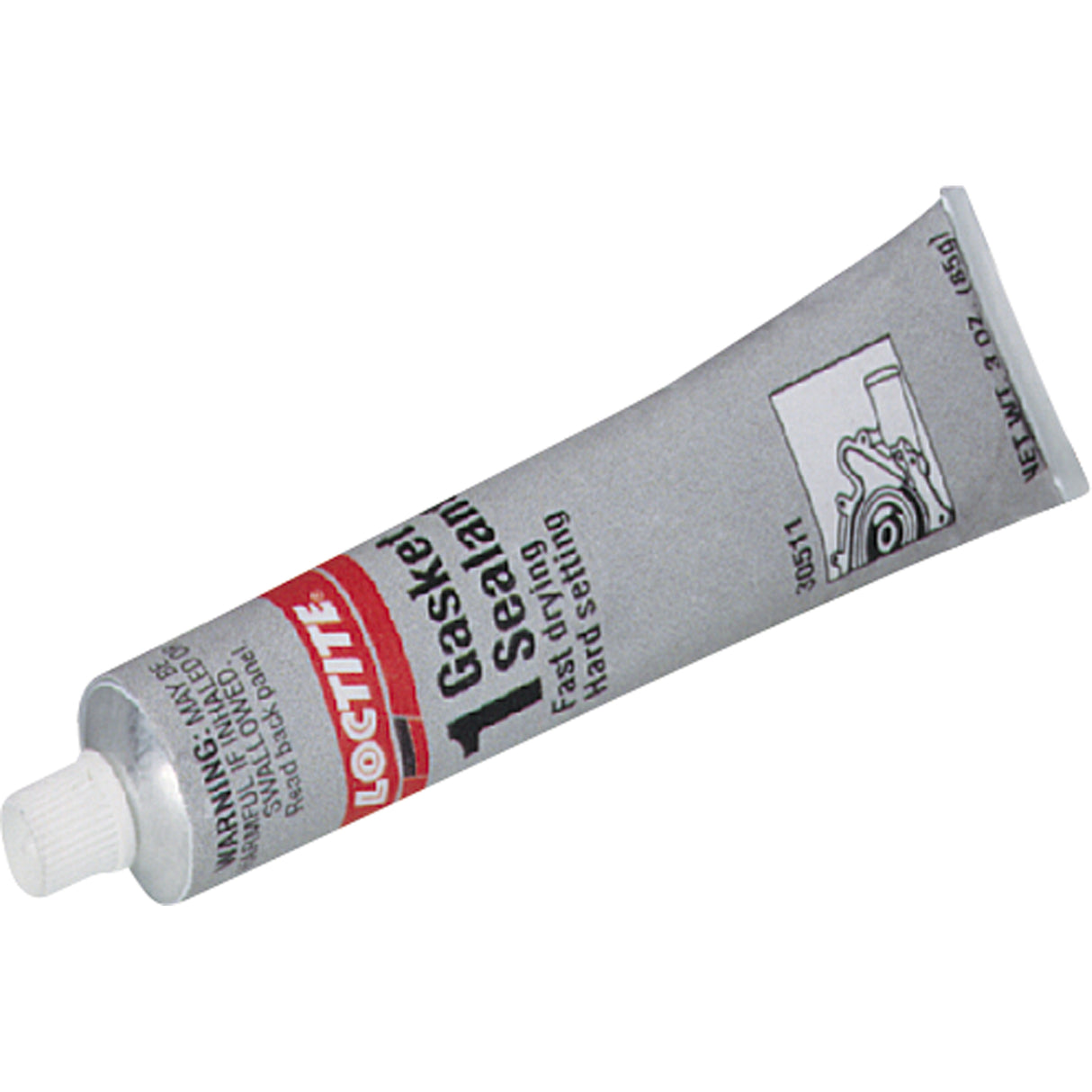 Gasket Sealant #1, Tube, Brown