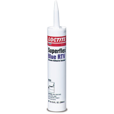 Superflex™ RTV Silicone Adhesive Sealant, Cartridge, Blue