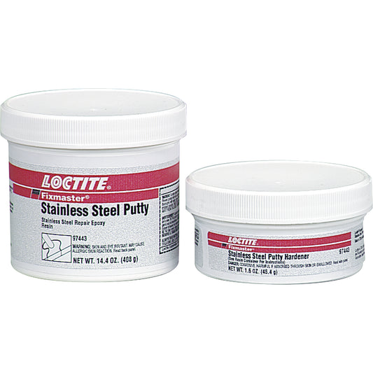 Fixmaster™ Stainless Steel Putty, 680 g., Kit, Grey
