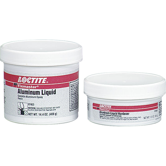 Fixmaster® Aluminium Liquid Adhesive, 681 g, Kit, Two-Part, Grey
