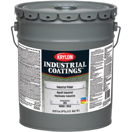 Industrial Primer, 18.9 L, Pail, Primer Grey