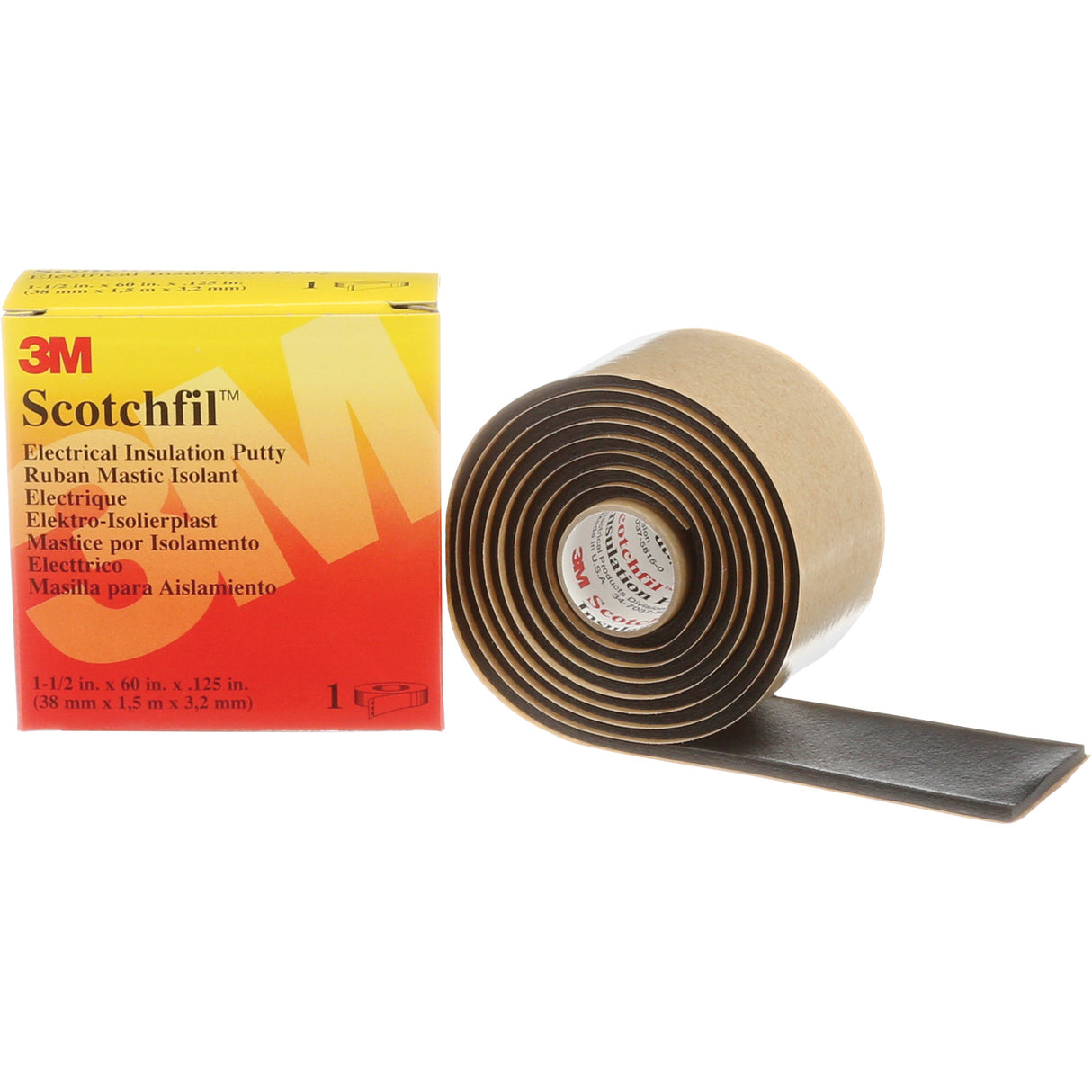 Scotchfil™ Electrical Insulation Putty, Roll, Black