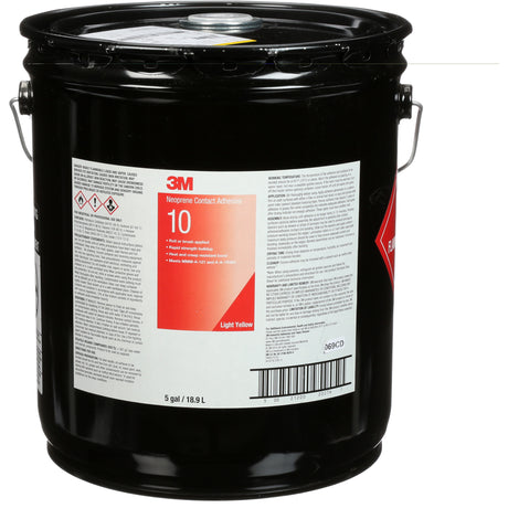Ten Bond™ Contact Cement, Pail, 5 gal., Yellow