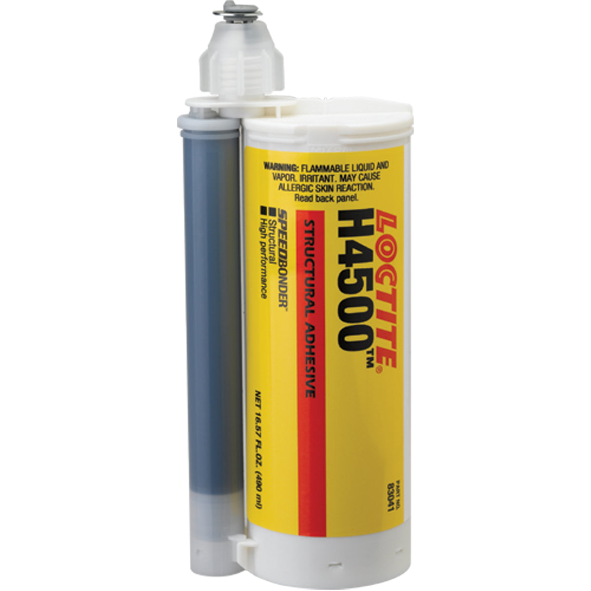 Speedbonder™ H4500 Structural Adhesive, Two-Part, Dual Cartridge, 678 g., Grey
