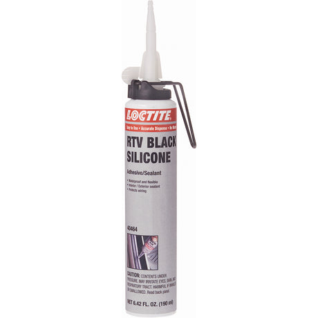 Superflex™ RTV Silicone Adhesive Sealant, Cartridge, Black