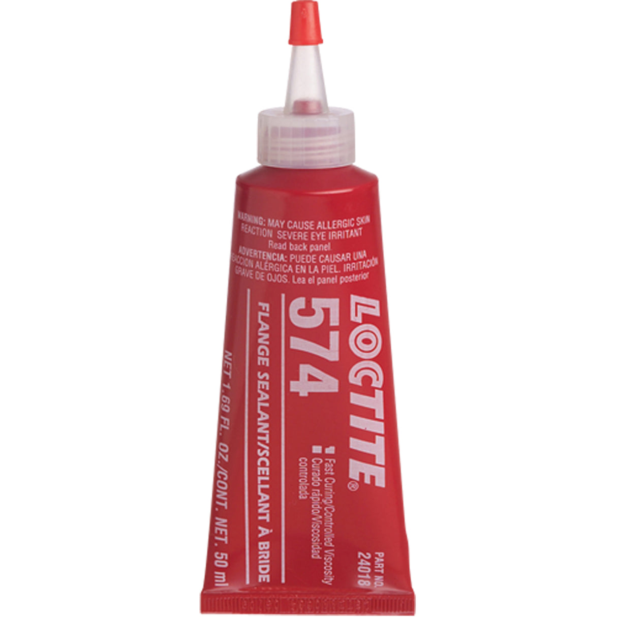 Flange Sealant 574 Fast Curing, Tube, Orange