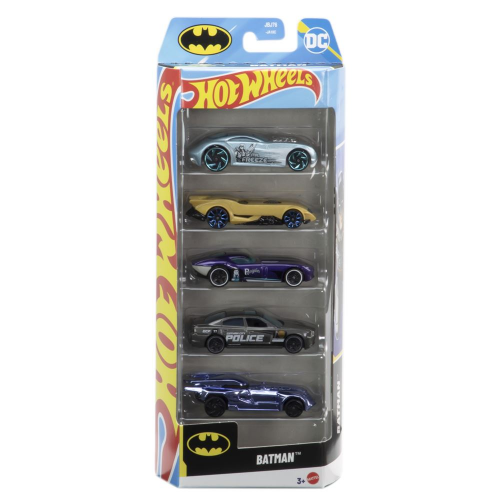 HOT WHEELS - BATMAN 5-PACK (Case of 12)