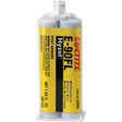 Hysol™ E-90FL Adhesive, 102 g, Dual Cartridge, Two-Part, Grey