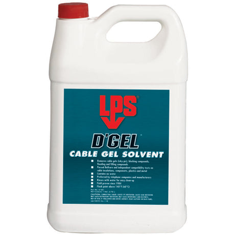 D'Gel® Cable Gel Solvent, 1 gal., Jug