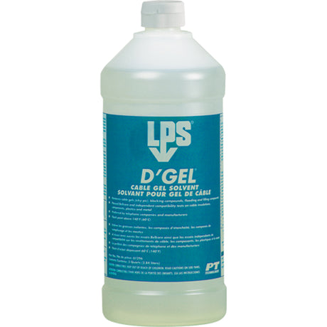 D'Gel® Cable Gel Solvent, 32 oz., Bottle