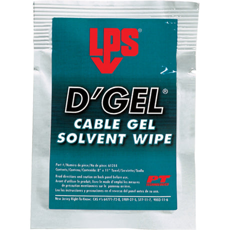 D'Gel® Cable Gel Solvent, Packets