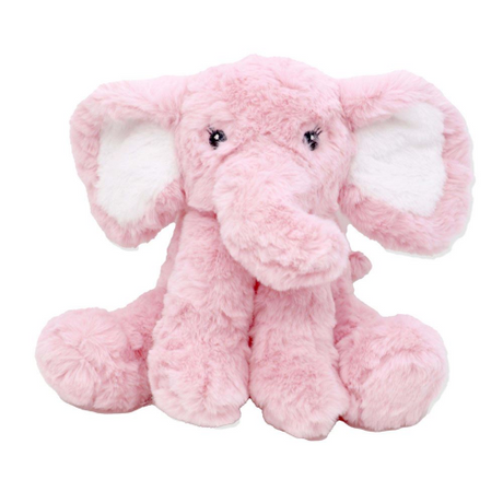 8" TEXTURED PLUSH ANIMAL - ELEPHANT (Case of 24)