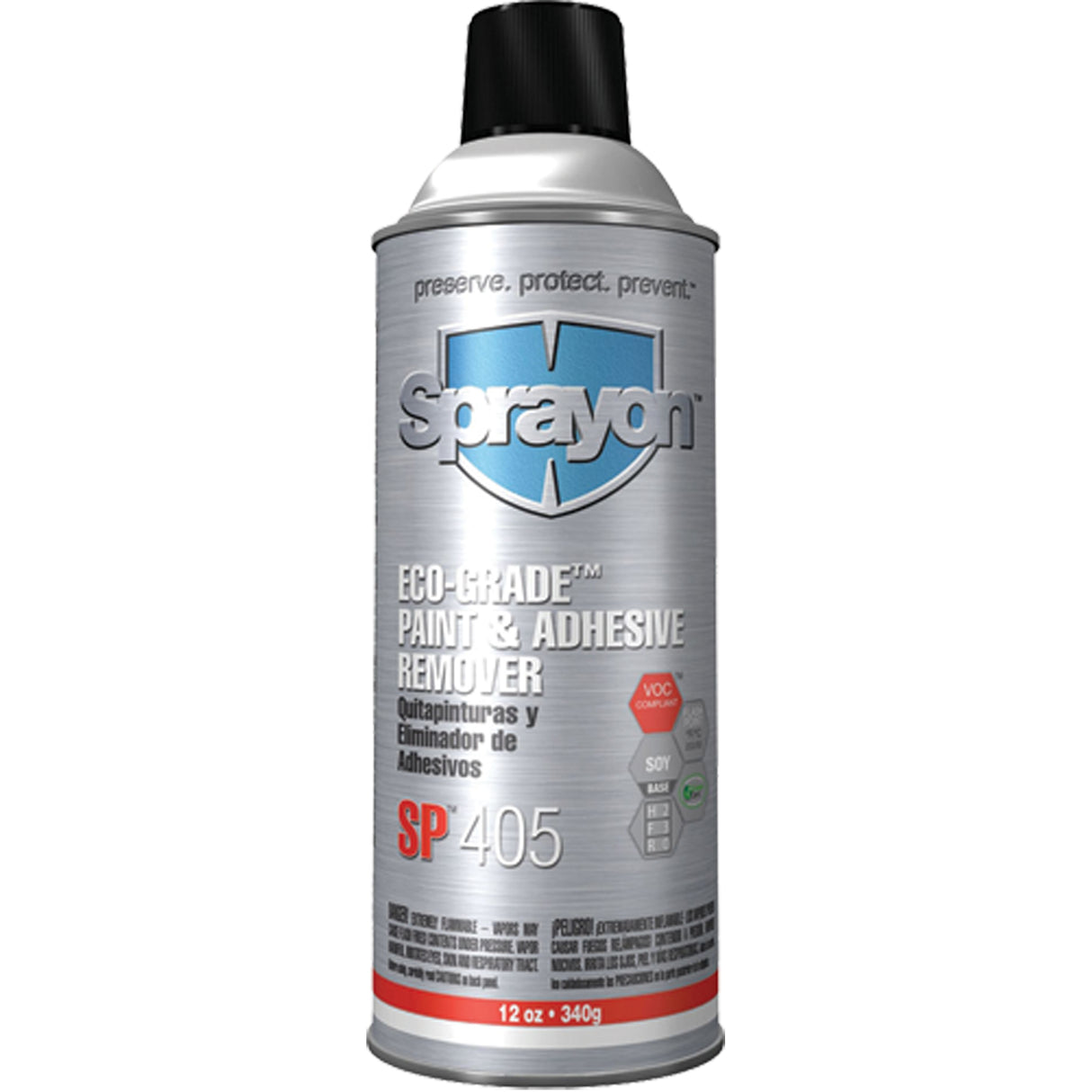 SP405 Eco-Grade™ Paint & Adhesive Remover, 12 oz, Aerosol Can
