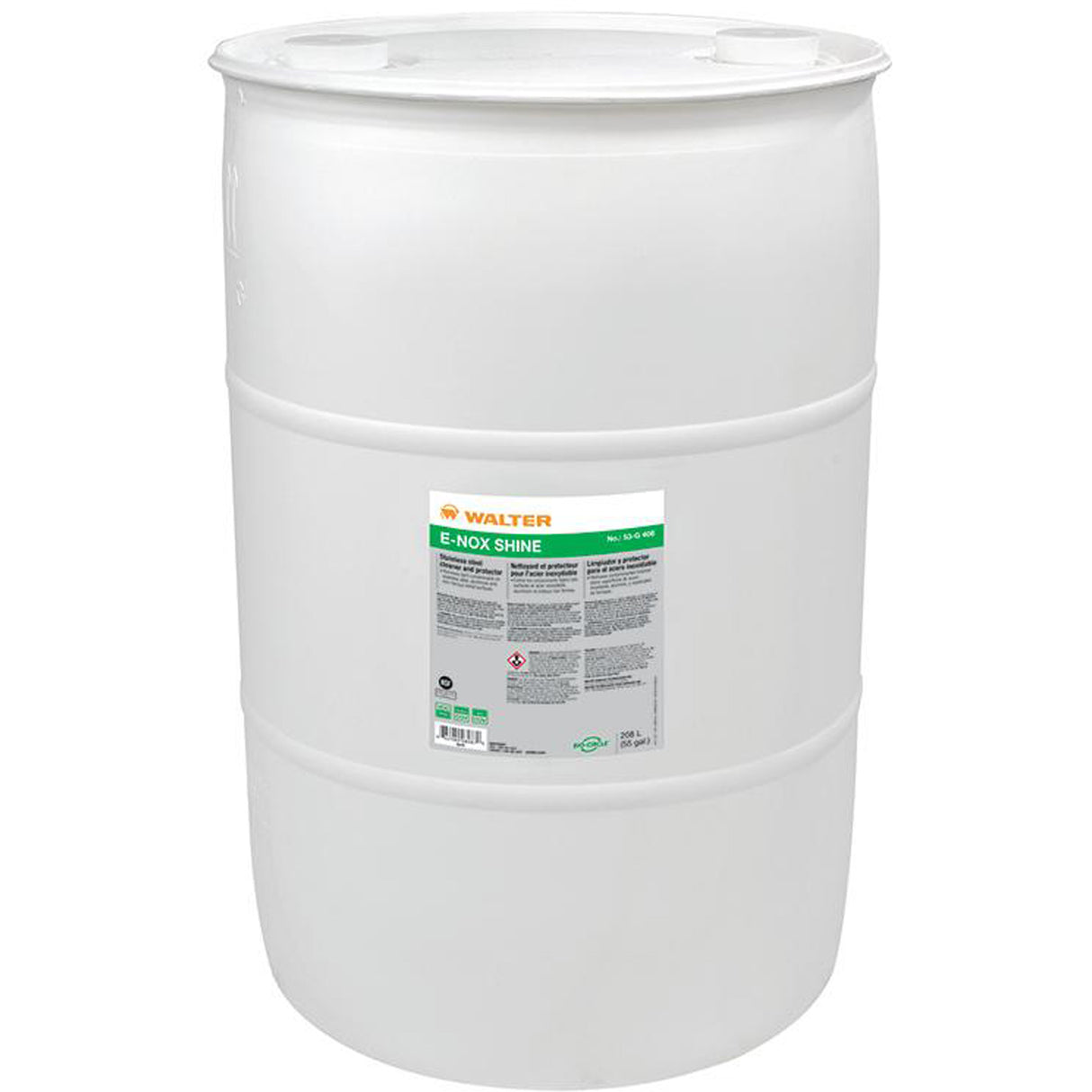 E-Nox Shine™ Stainless Steel Cleaner & Protector, 208 L, Drum