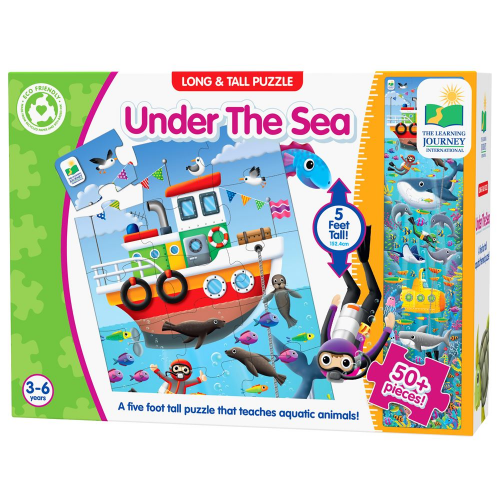 LONG & TALL PUZZLES - UNDER THE SEA (Case of 10)