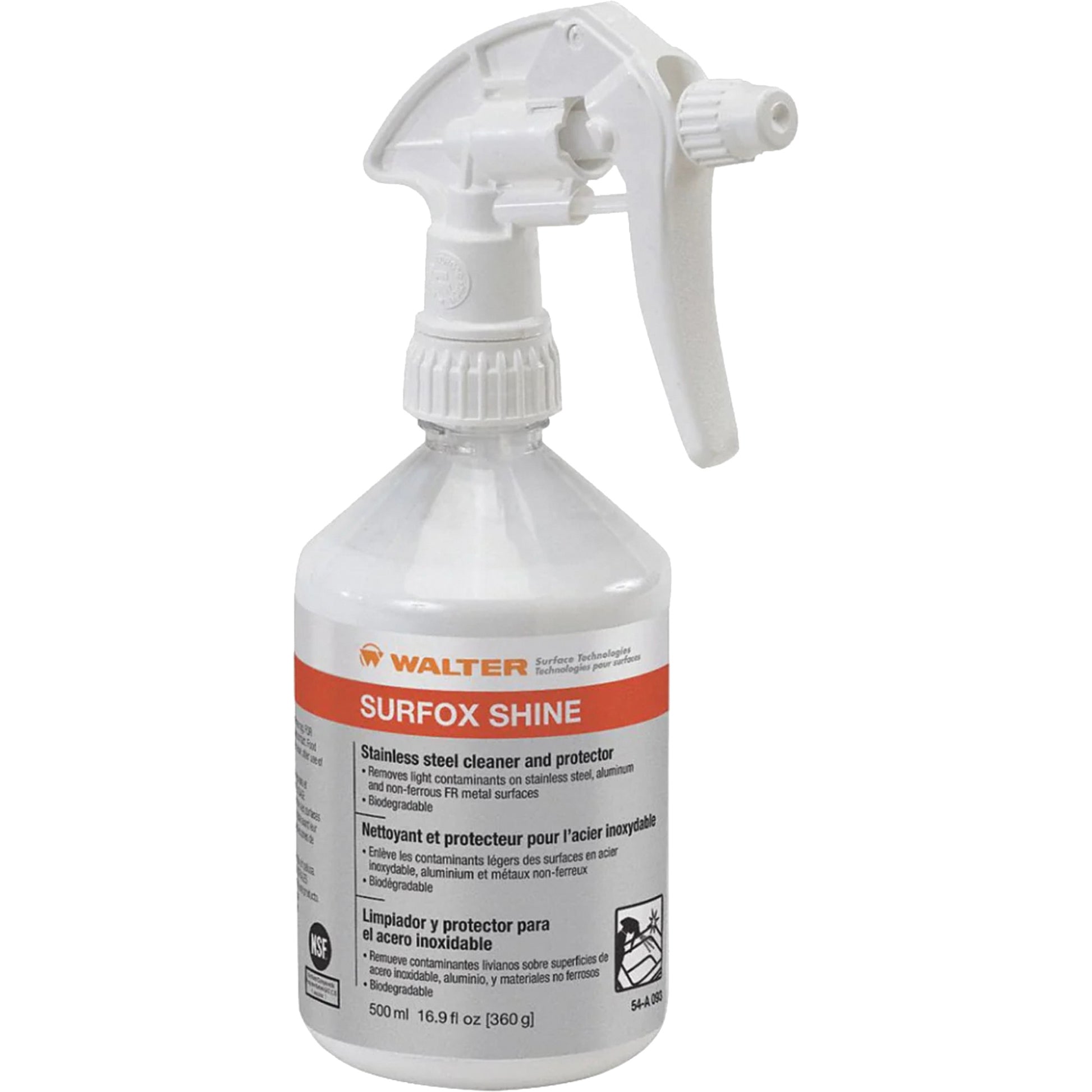 SURFOX™ Shine Stainless Steel Cleaner & Protector, 500 ml, Trigger Bottle