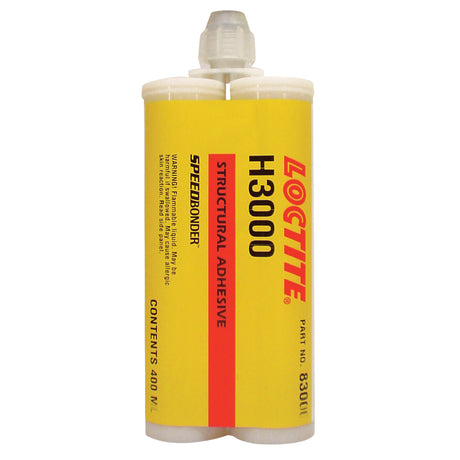 H3000™ General Purpose Structural Adhesives, Two-Part, Dual Cartridge, 400 ml, Cream