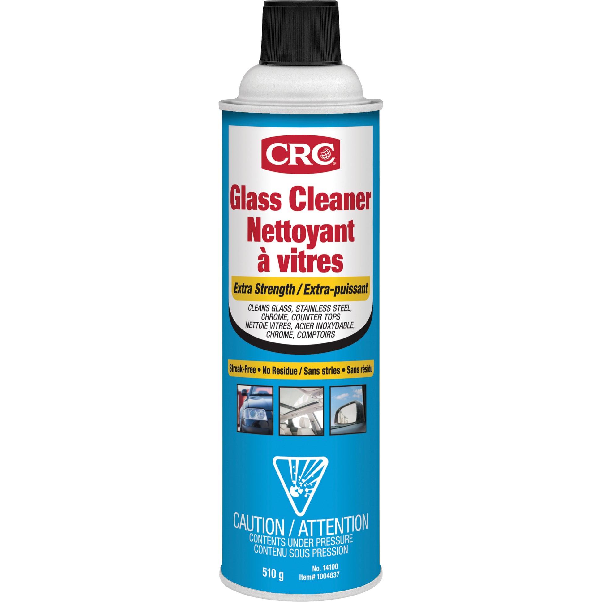 CRC® Glass Cleaner, 510 g, Aerosol Can