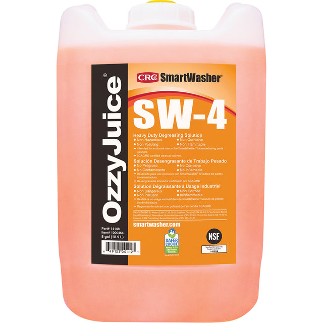 Smartwasher® Industrial Grade Cleaning Solution, Jug