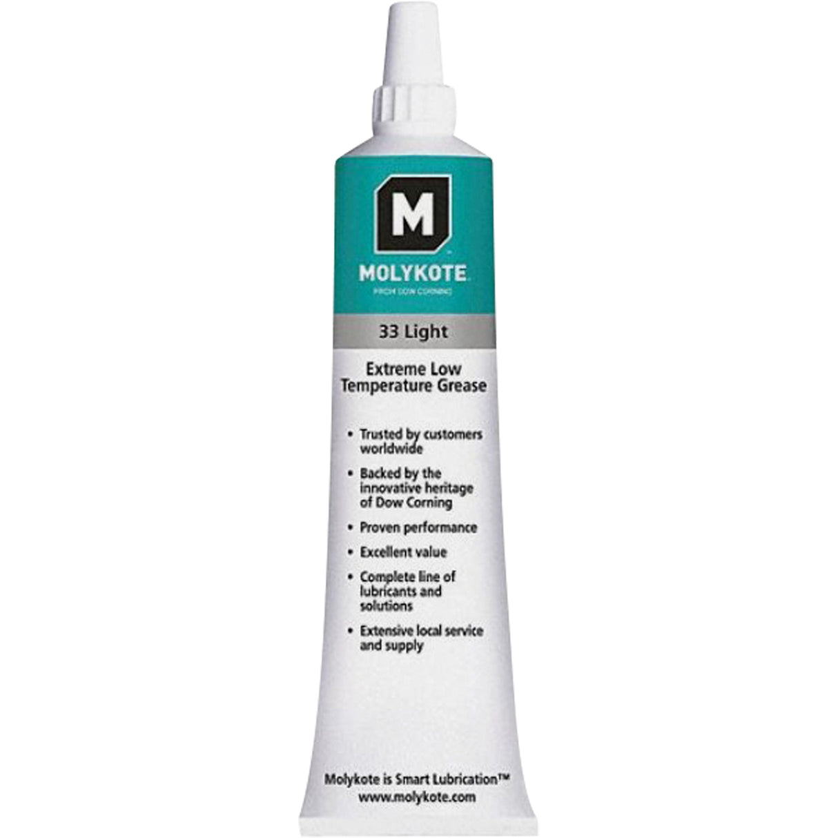 Molykote 33 Extreme Low-Temperature Bearing Grease, 150 g, Bottle