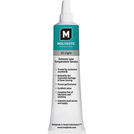 Molykote 33 Extreme Low-Temperature Bearing Grease, 150 g, Bottle