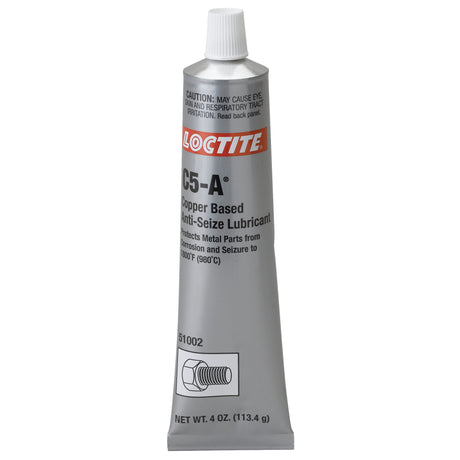 Loctite® LB 8008™ Copper Anti-Seize, 4 oz., Tube, 1800°F (982°C) Max Temp.