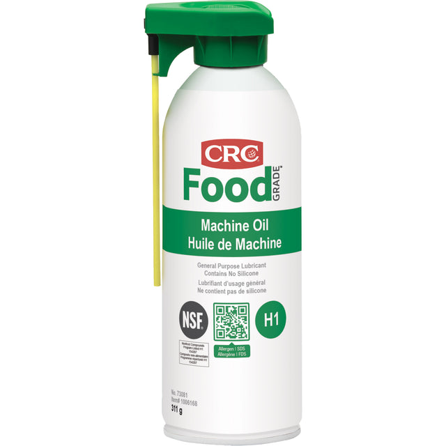 Food Plant Machine Oil, 312 g, Aerosol Can